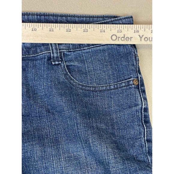 Levi's Red Tab Jeans Adult 31 Blue Straight Leg Low Rise Logo Womens - Picture 3 of 11